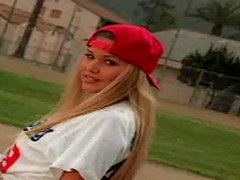 A Hot Baseball Practice With Sexy Blonde Heather Spytek