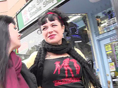 Nerine Mechanique and her girl wants to reach paradise during amazing fuck